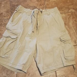 Men's Tan Cargo Shorts By RS Surf 100% Cotton